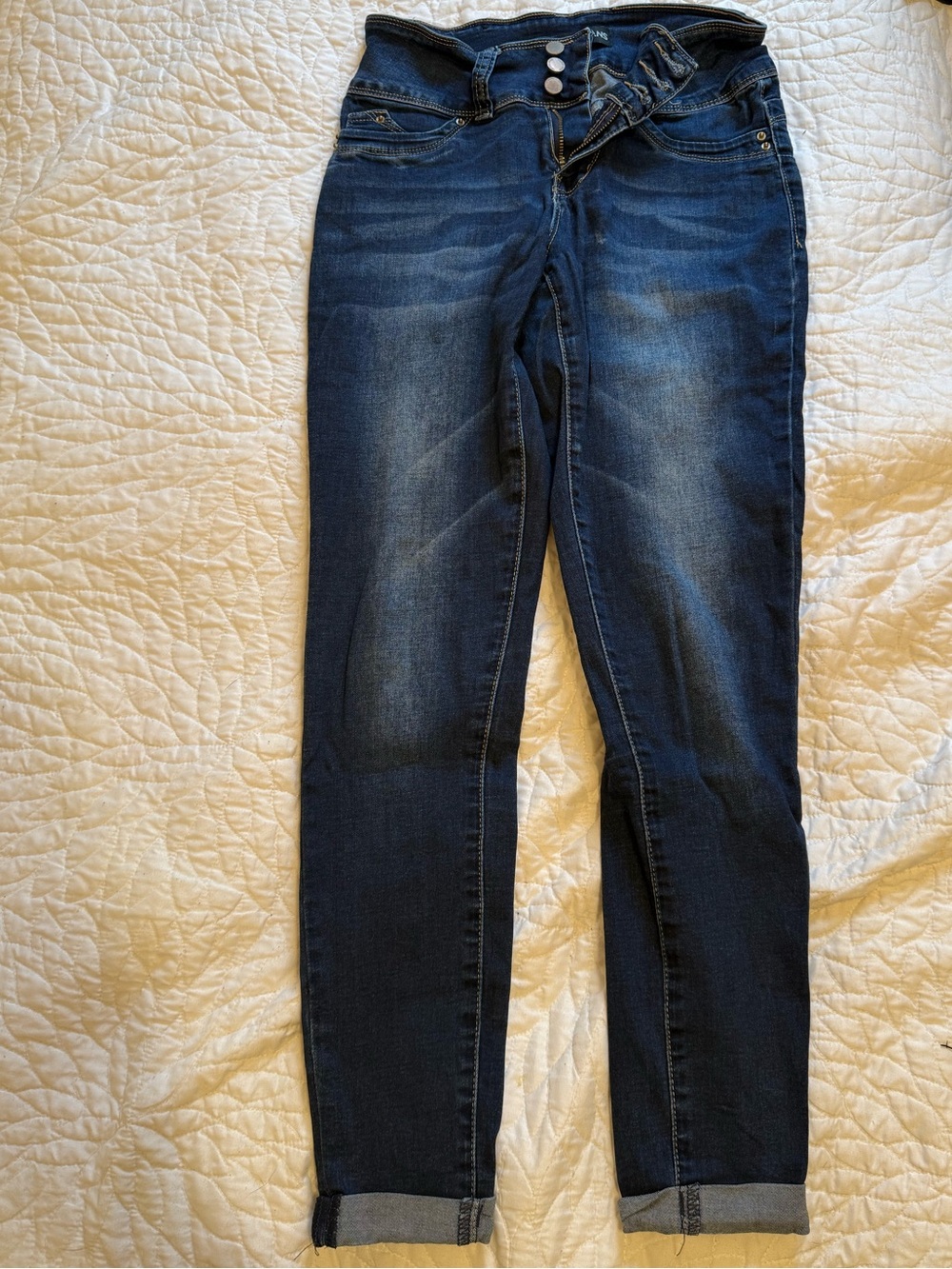 TATTOO JEANS Dark Blue Jeans